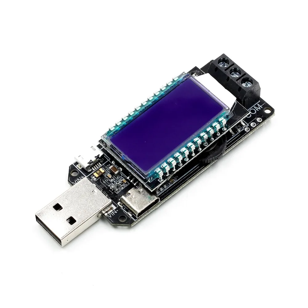 DUPH DC-DC CNC USB понижающий источник питания регулятор напряжения Модуль 5 В до 3,3 В 9 в 12 В 24 в Настольный модуль питания - Цвет: DUPH