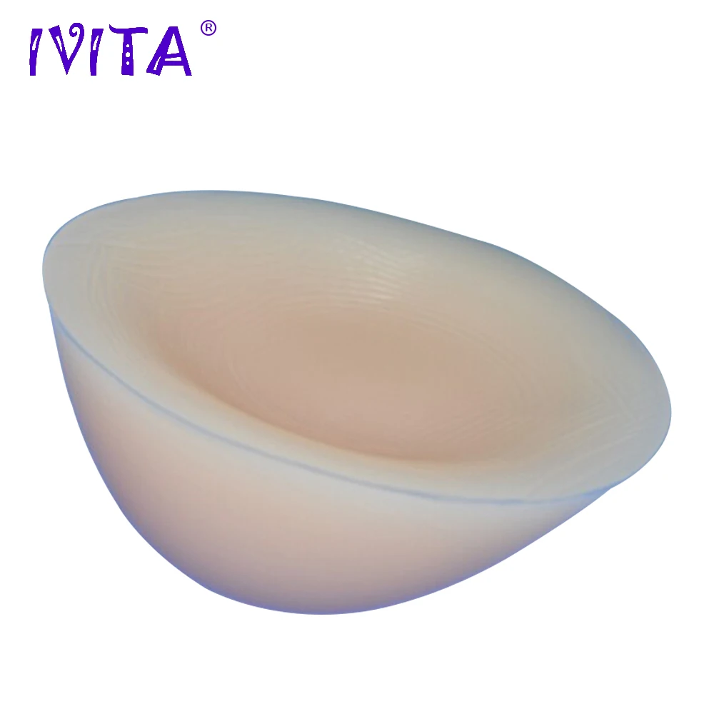 IVITA 1200 г/пара бежевые реалистичные силиконовые формы груди поддельные грудь для