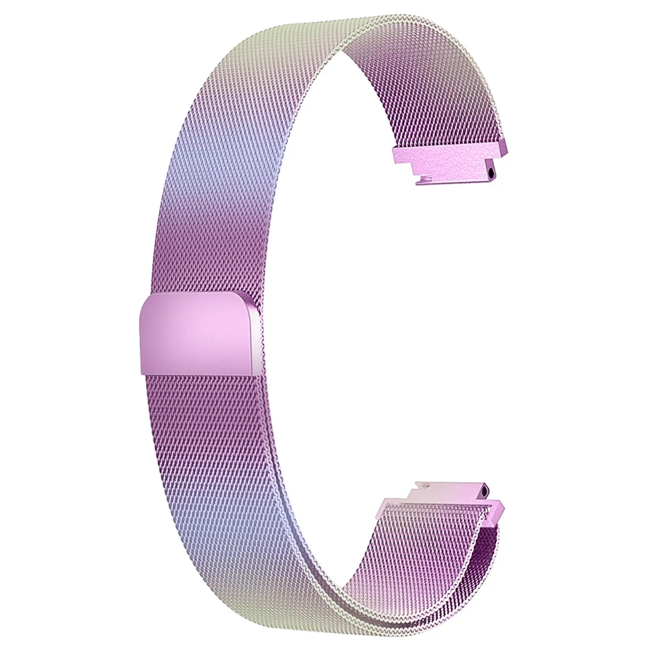 Ремешок для часов Fitbit Inspire HR ремешок Inspire ремешки металлический магнитный с миланским плетением Замена Петли Для Fitbit Inspire Band