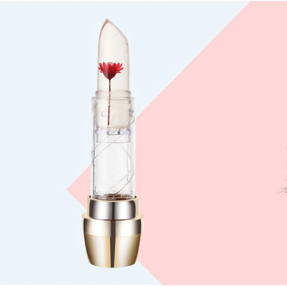 Waterproof Magic Jelly Flower Color Temperature Change Moisturizer Lip Lipstick maquiagem мтовя помда rouge a levre makyaj #04 |