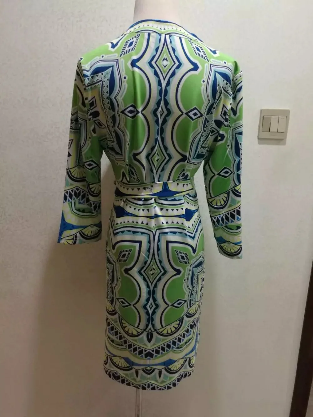 [EFATZP] Новые бренды класса Люкс женское кольцо с зеленым принтом элегантные 3/4