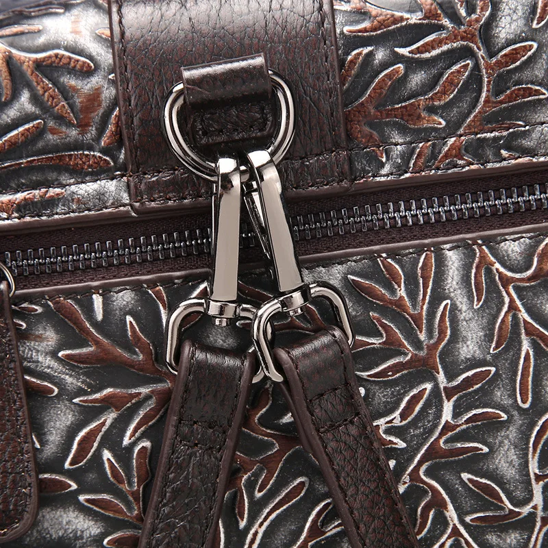 Женская сумка тоут из натуральной кожи в этническом стиле|Сумки с ручками| |