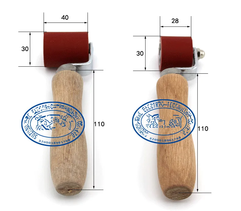 Новые 28 мм и 40 Силиконовые шарикоподшипник давления шва ролики силикагель ролик