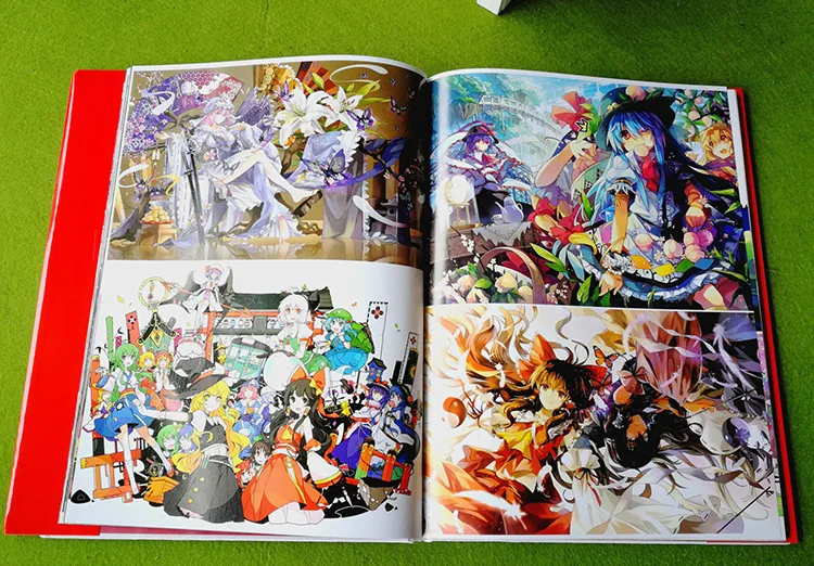 Проект Touhou артбук рейму хакури Мариса Кирисаме ФАНАРТ каталог брошюра