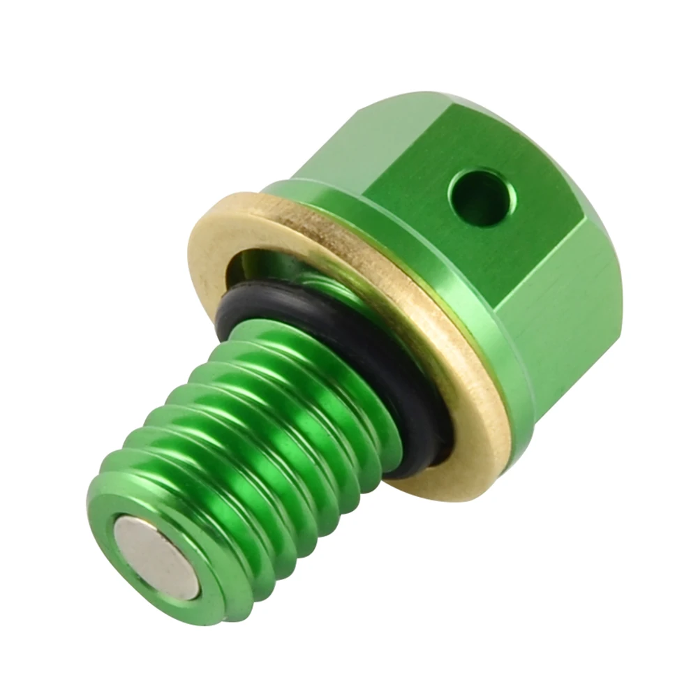 NICECNC M10xP1.5 болт с пробкой для слива масла Kawasaki KX 65 85 100 125 250 250F 450F KLX250 D Tracker Ninja 250SL KX125