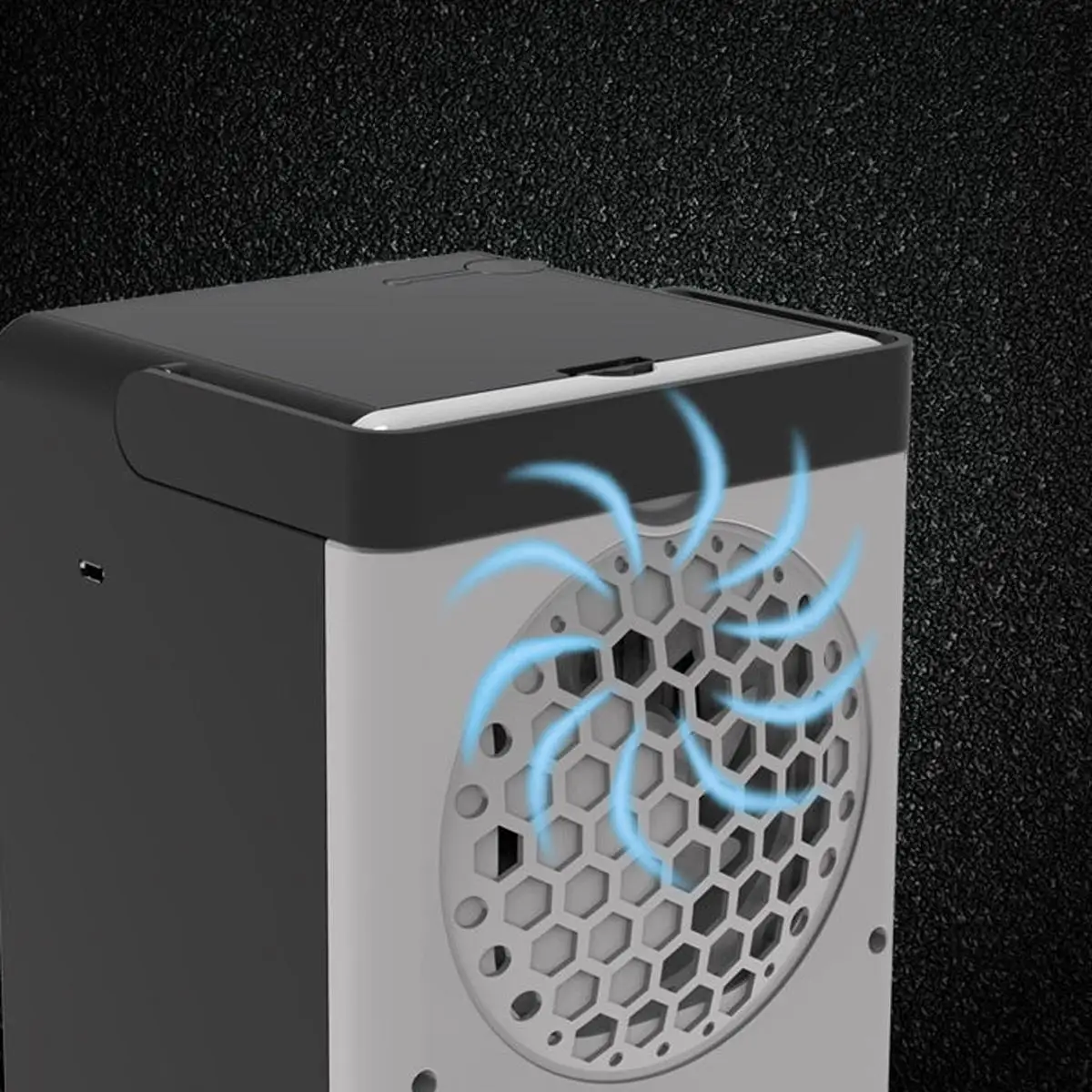 Портативный мини USB кондиционер Настольный Охлаждающие вентиляторы, охладитель вентилятор для офиса дома 3 скорости увлажняюший очиститель