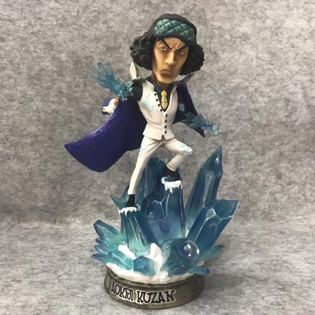 

21.5cm Japanese anime figure one piece Kuzan statue ver action figure collectible model toys for boys