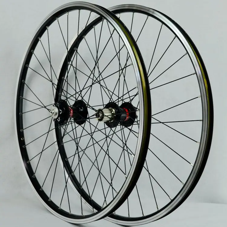 MTB колеса 26 колеса с Novatec ступицы четыре подшипника Joytech 041/042 32 отверстия колеса горного велосипеда для 7-8-9-10 скоростной кассеты