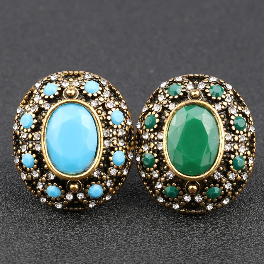 Винтажное модное ювелирное изделие разноцветное кольцо из смолы женское