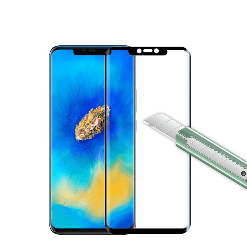 3D изогнутое закаленное стекло для Huawei Mate 20 Pro полное покрытие экрана Защитная