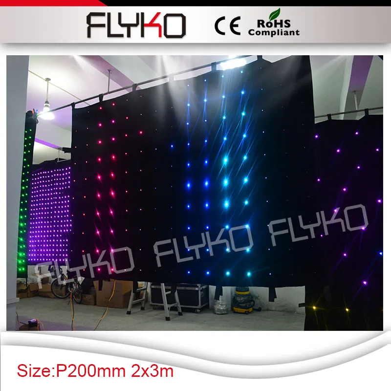 Секс мигающий цвет P20 внутренний гибкий сценический использованный светодиодный