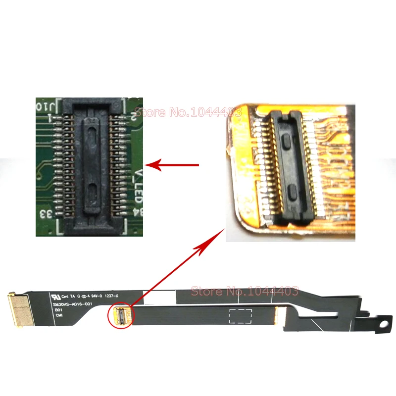 Новинка ЖК-дисплей гибкий видеокабель для ноутбука Acer Aspire S3 391 6448 S3-391-6616 S3-391-6676 с 2