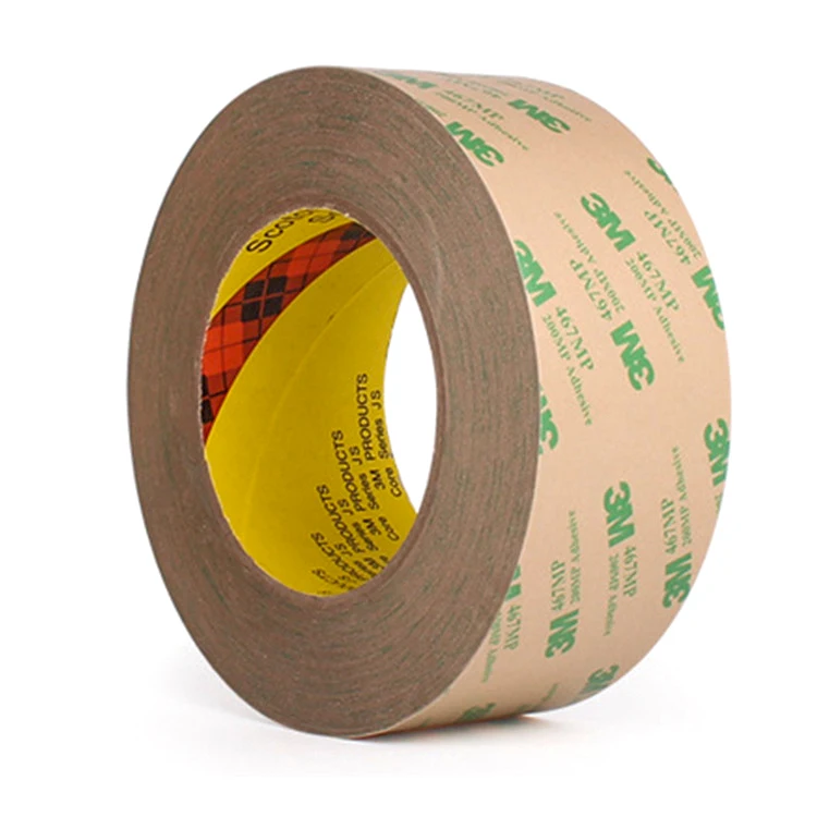 

3M 467MP 200MP Hi-Performance Double Adhesive Transfer Tapes For Graphic Attachment Membrane Switch Application 55meter