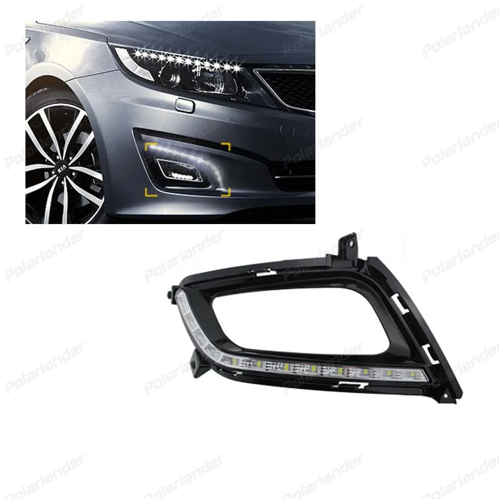 

For K/ia O/ptima K/5 2014-2015 car styling daytime running lights with turn signal lamp