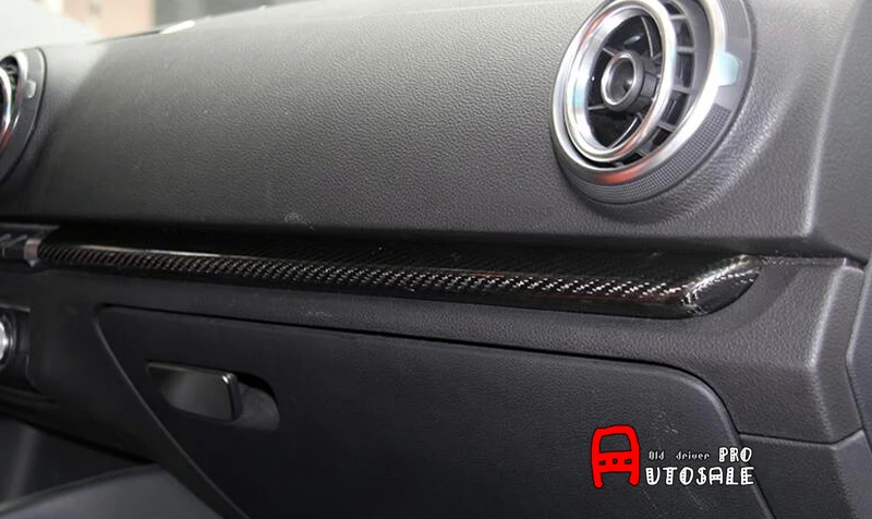 ! Для Audi A3 8V 2013 2016 фотоинтерьер приборной панели средняя полоса отделка левый