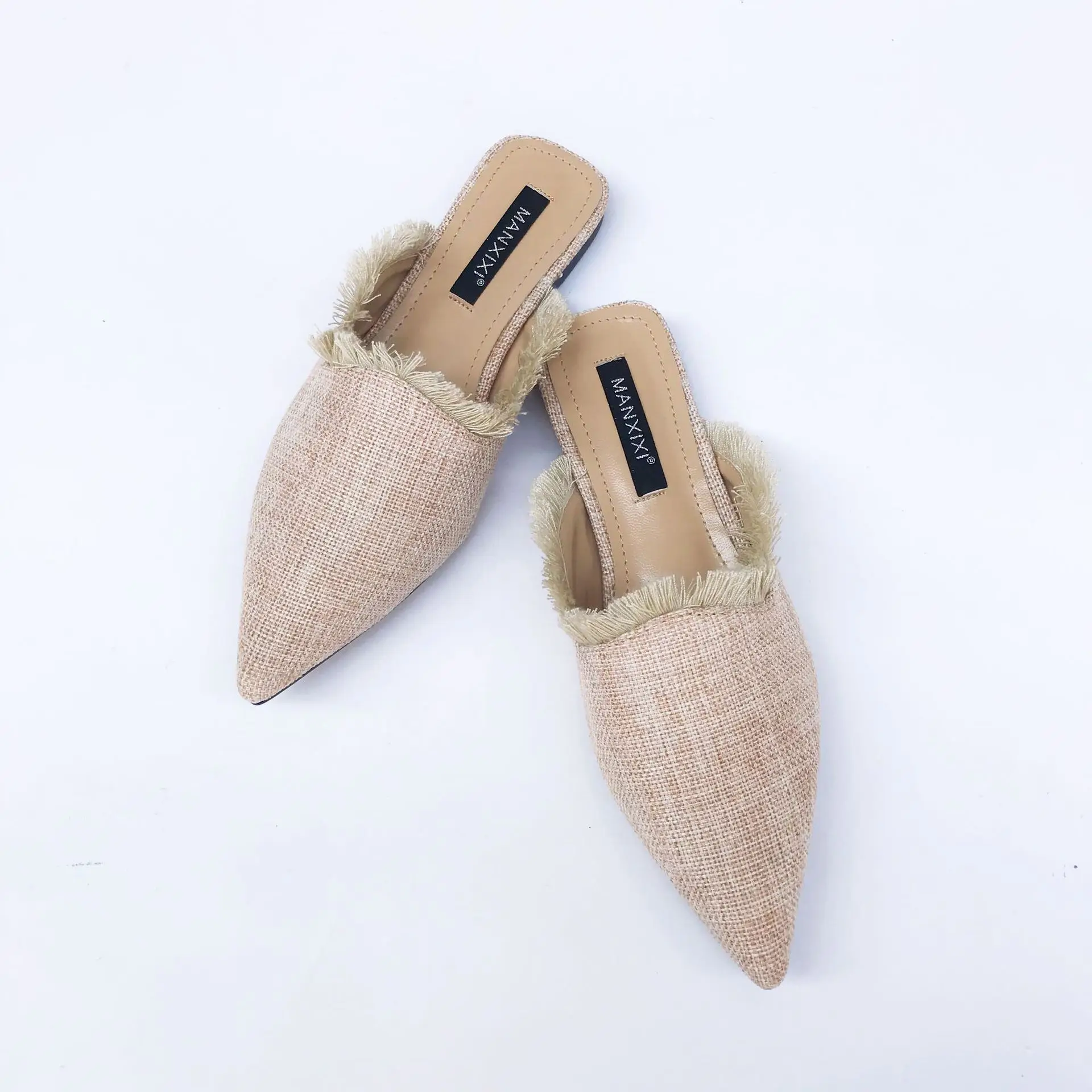 Новинка 2015 года качественные женские шлепанцы сезон весна-лето плетеные тапочки