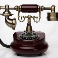 wood phone antique landline telephone vintage phone home phones fitted landline telephones telefone with call id for home office