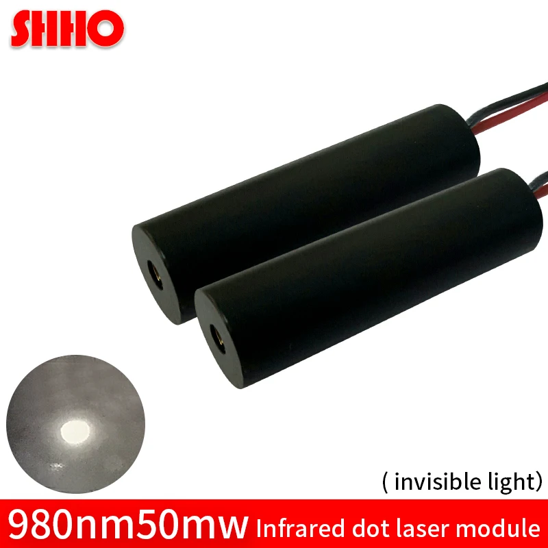 

High quality adjustable 980nm 50mw infrared dot laser module size 10*30mm night-vision goggles accessories IR laser locator