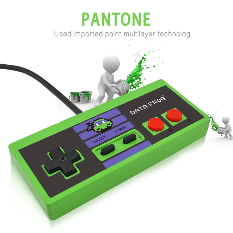 Data Frog пользовательский игровой контроллер 8 бит Проводной Usb геймпад джойстик для