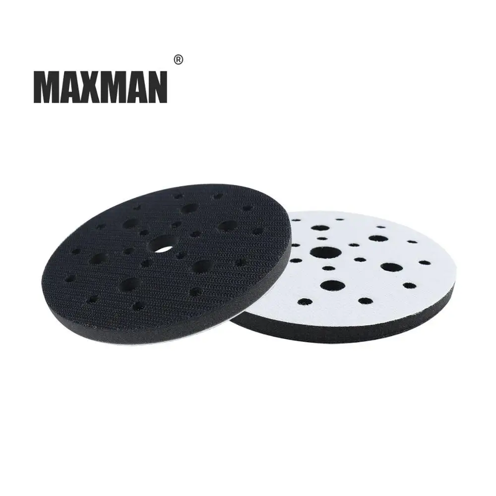 MAXMAN 6 дюймов 25 отверстий наждачная бумага губка буфер Подушка шлифовальная
