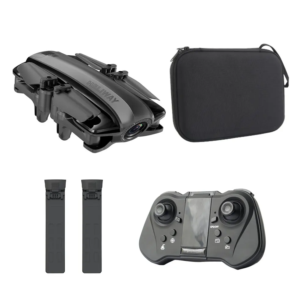 bag 2B 912 складной gps-дрон ветростойкий автоматический возврат 1080P воздушный пульт дистанционного управления четырехосный авиационный ящик - Цвет: bag 2B