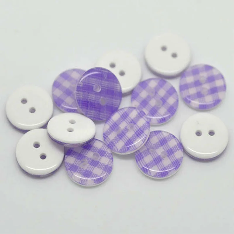 200 шт. круглые пуговицы в клетку 13 мм|button wood|scrapbook diescrapbook embellishment |