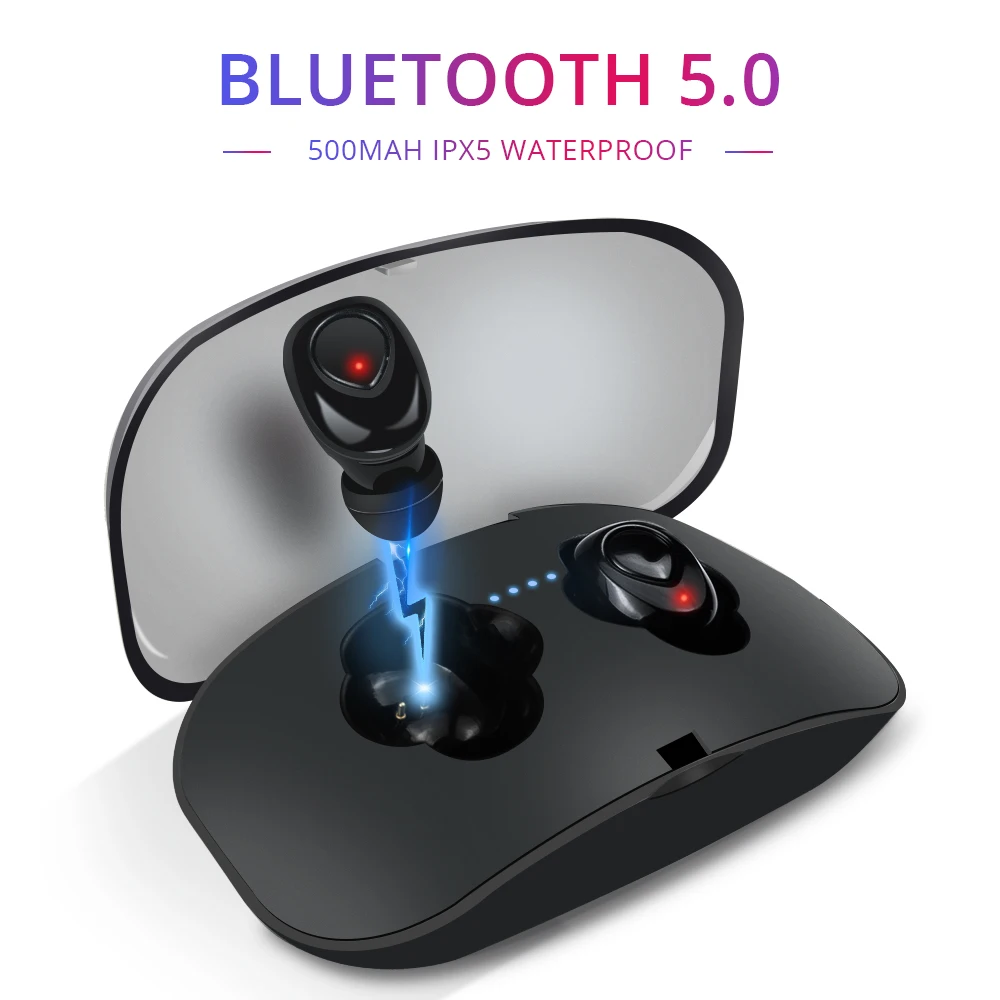 Беспроводные наушники Defeway Ture Bluetooth 5 0 EDR TWS Спортивная гарнитура с микрофоном X18S
