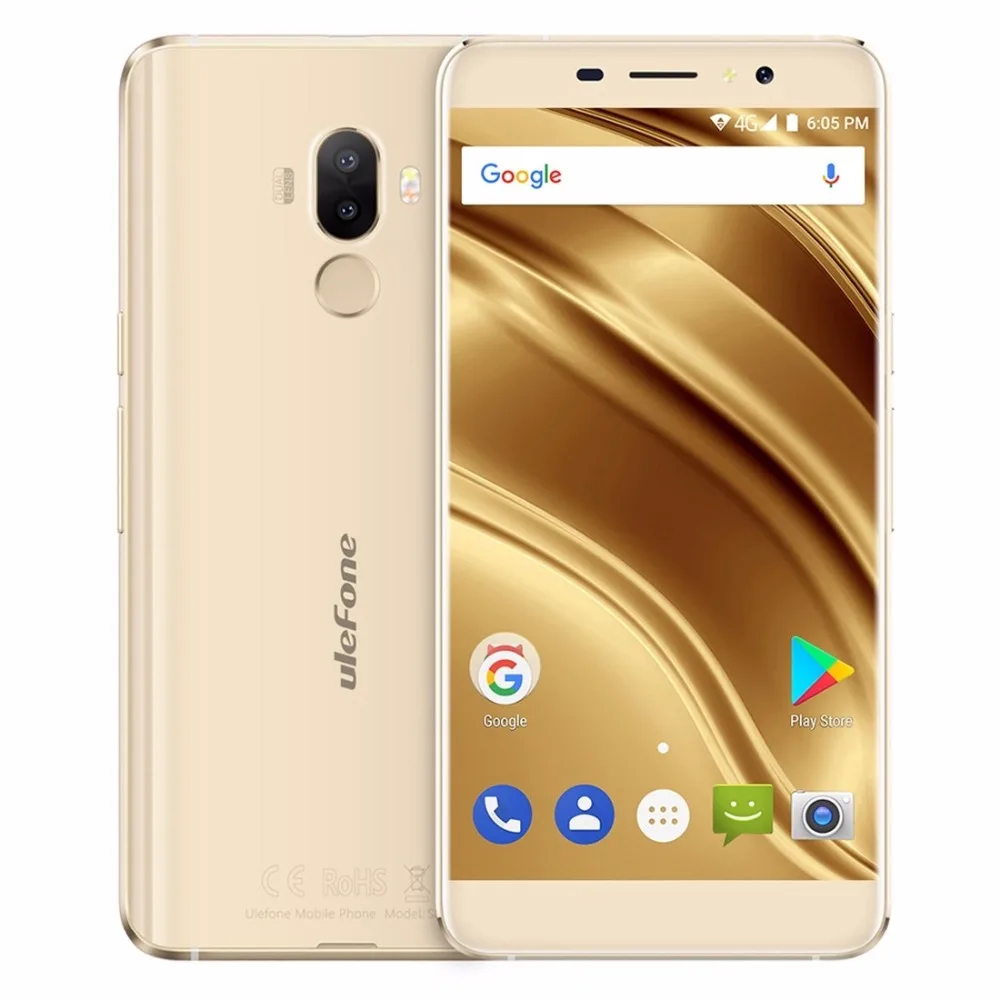 Ulefone S8 Pro двойной камеры заднего 13MP + 5mp Android 7.0 MT6737 4 ядра 2 ГБ Оперативная память 16