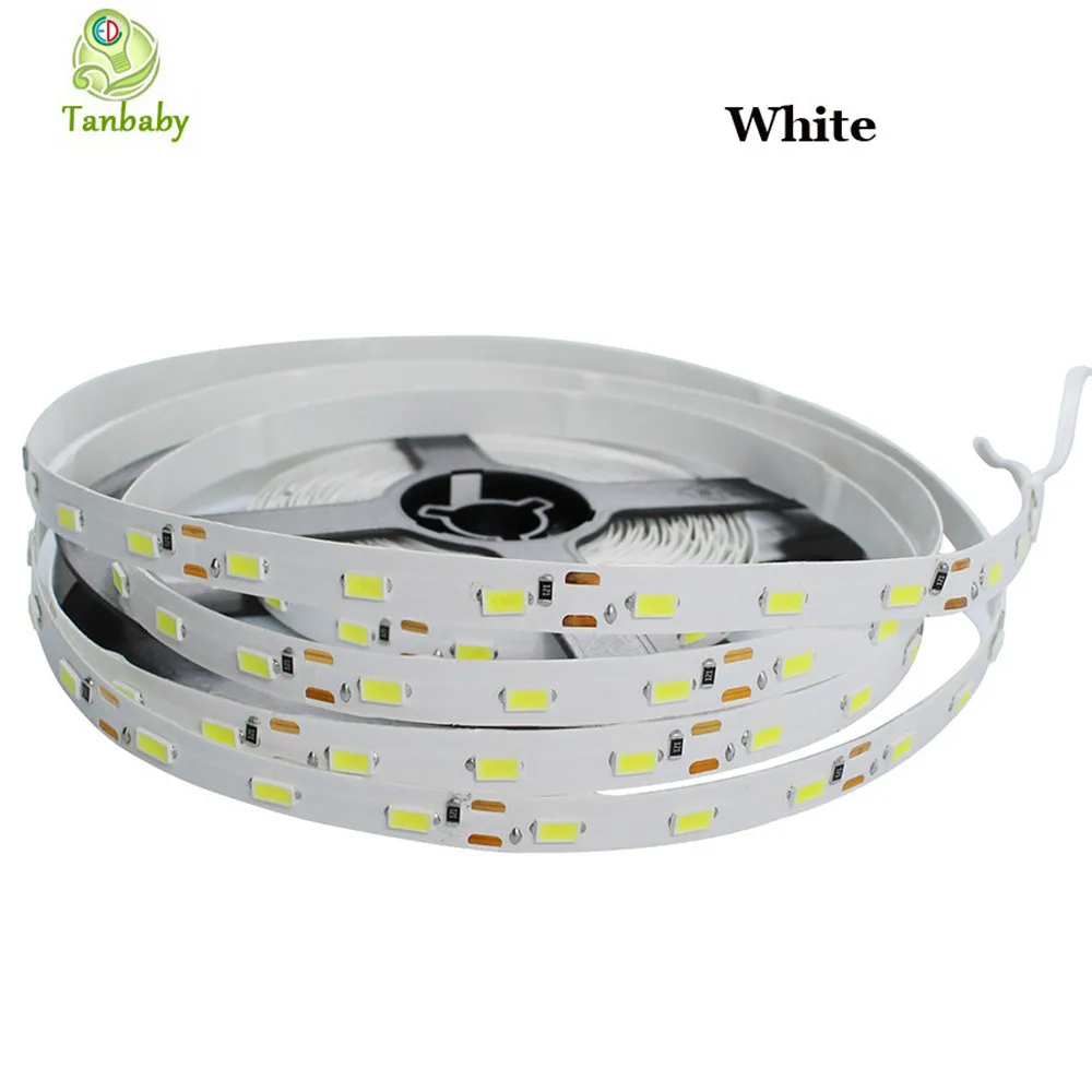 5M DC12V гибкий Светодиодные ленты светильник 5050 5730 3014 2835 3528 7020 SMD строка украшения светильник ing 60 Светодиодный/M, так как изделие не является водонепроницаемым