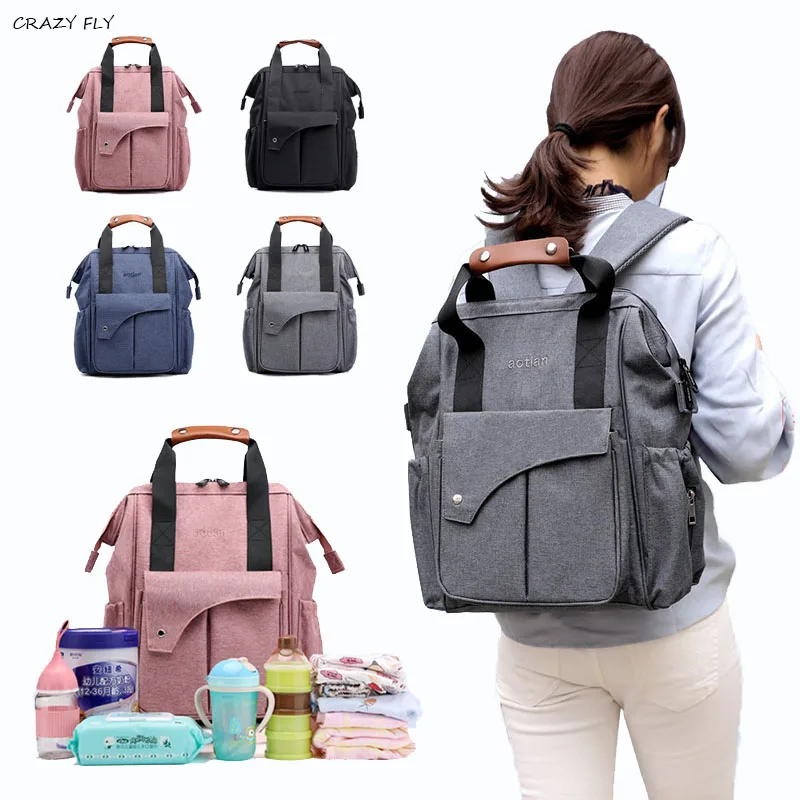 Новая сумка для детских подгузников рюкзак Набор сумок большая емкость