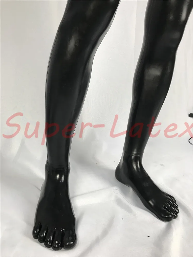 Латексные леггинсы мужские резиновые брюки с пальцами по индивидуальному