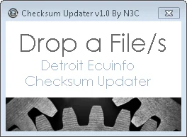 

Detroit Diesel Ecu info Checksum Updater v1.0