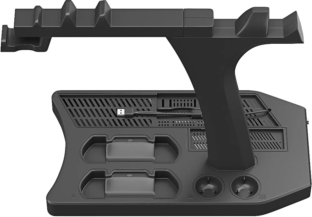Витрина для PSVR PS4 Pro Slim с подставкой зарядки VR Playstation 4 вертикальная подставка