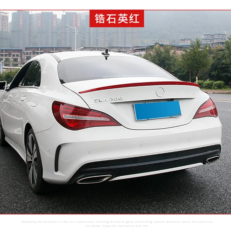 Для Mercedes Benz CLA спойлер CLA45 W117 C117 задний багажник крылья спойлер 2013 CLA 200 250 260