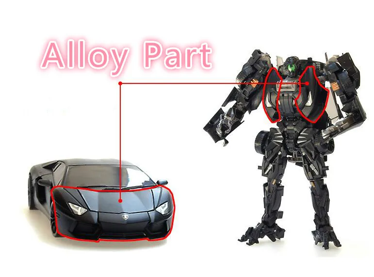 Супер крутые KBB собранные игрушки роботы трансформеры деформация черный злой