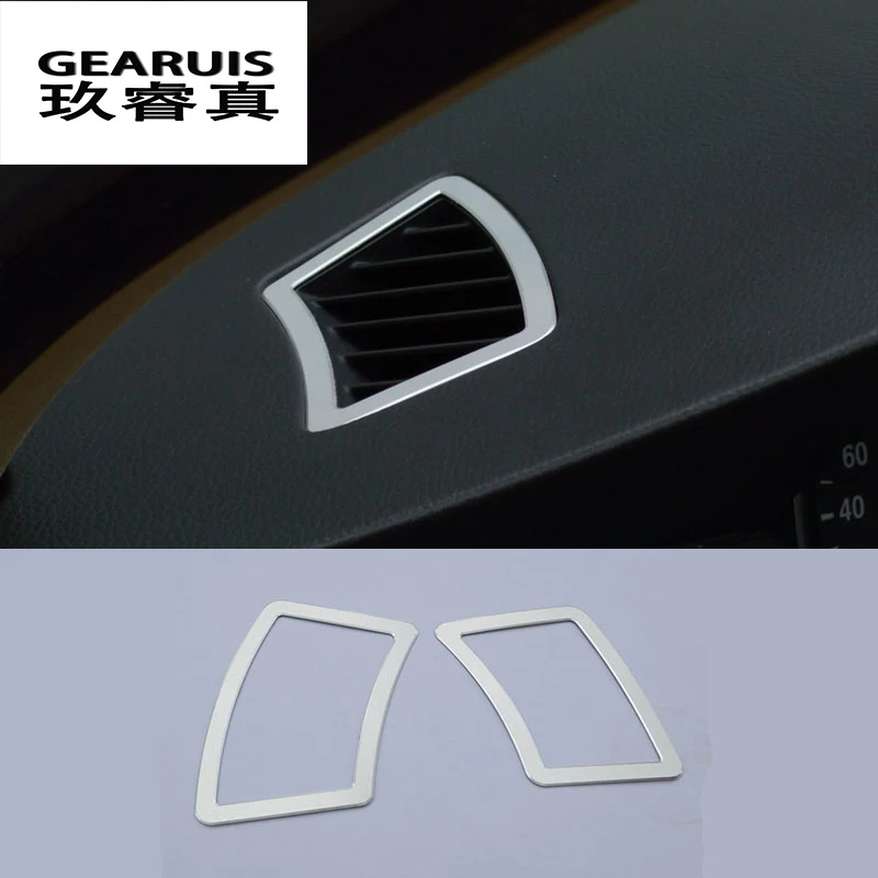 Автомобильный Стайлинг AC Outlet Trim dashboard Air Frame Декоративные Чехлы наклейки для BMW 5