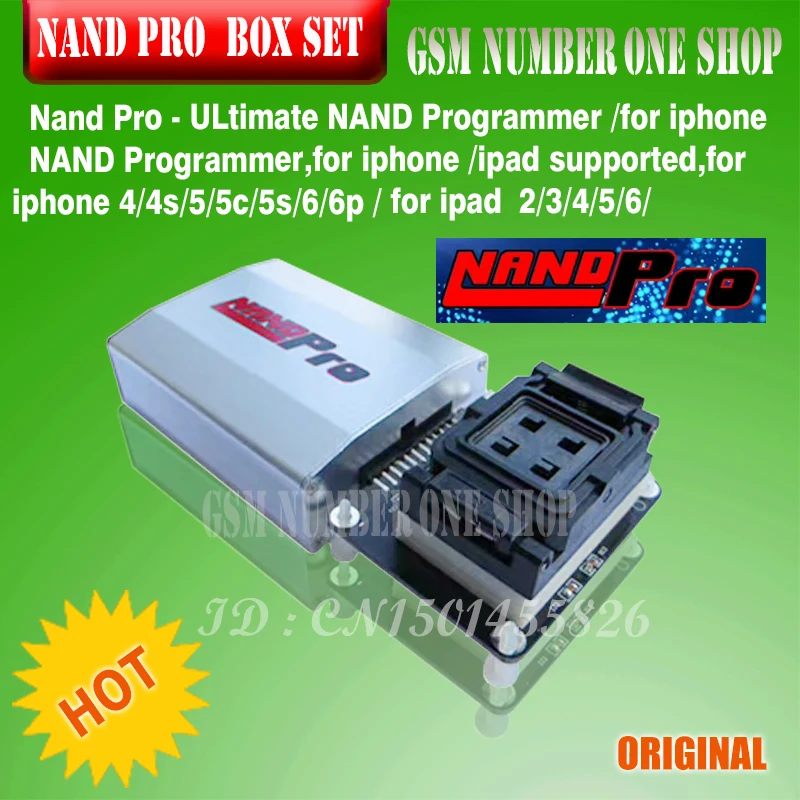 Nand Pro-конечная нанд Флешер/ip NAND программер для iphone 4/4S/5/5C/5s/6/6 p/для ipad 2/3/4/5/6/
