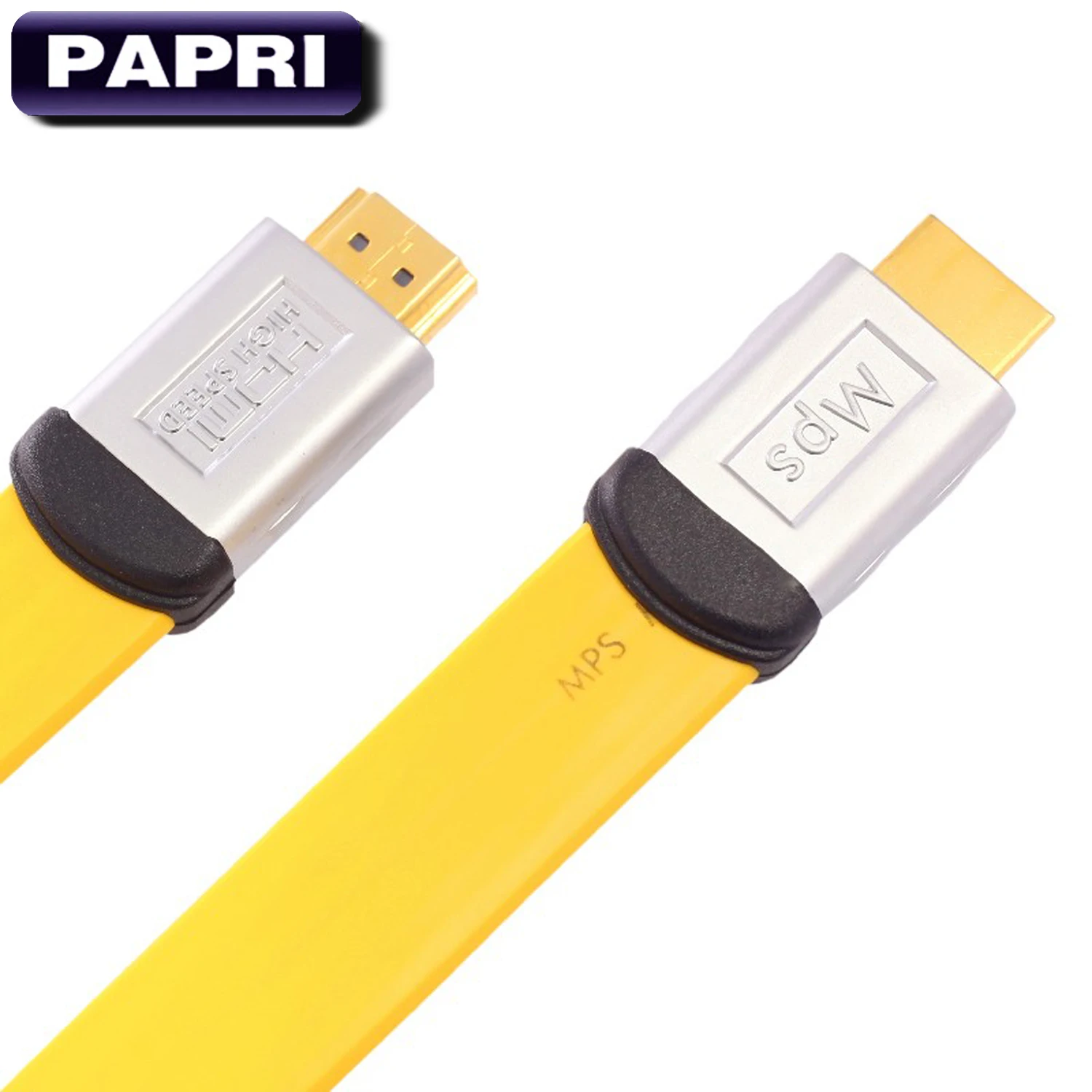 PAPRI MPS HD-230 Кабель HDMI аудио провод HiFi 99.9997% OFC 4K 3D 24AWG HD 4K* 2K Return Ethernet 3840x2160p 4096x2160p