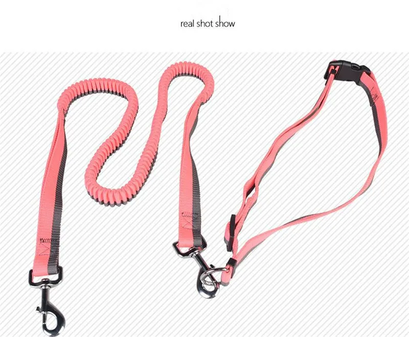 hands free pet Leashes Nylon dog Pull strap for meidum and big dogs B36 | Дом и сад