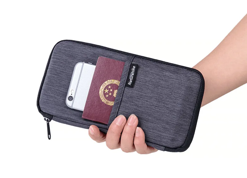 Сумки для бега Naturehike для мужчин и женщин, многофункциональная уличная сумка для наличных, паспорта, хранения карт и многоразового использования, дорожный кошелек