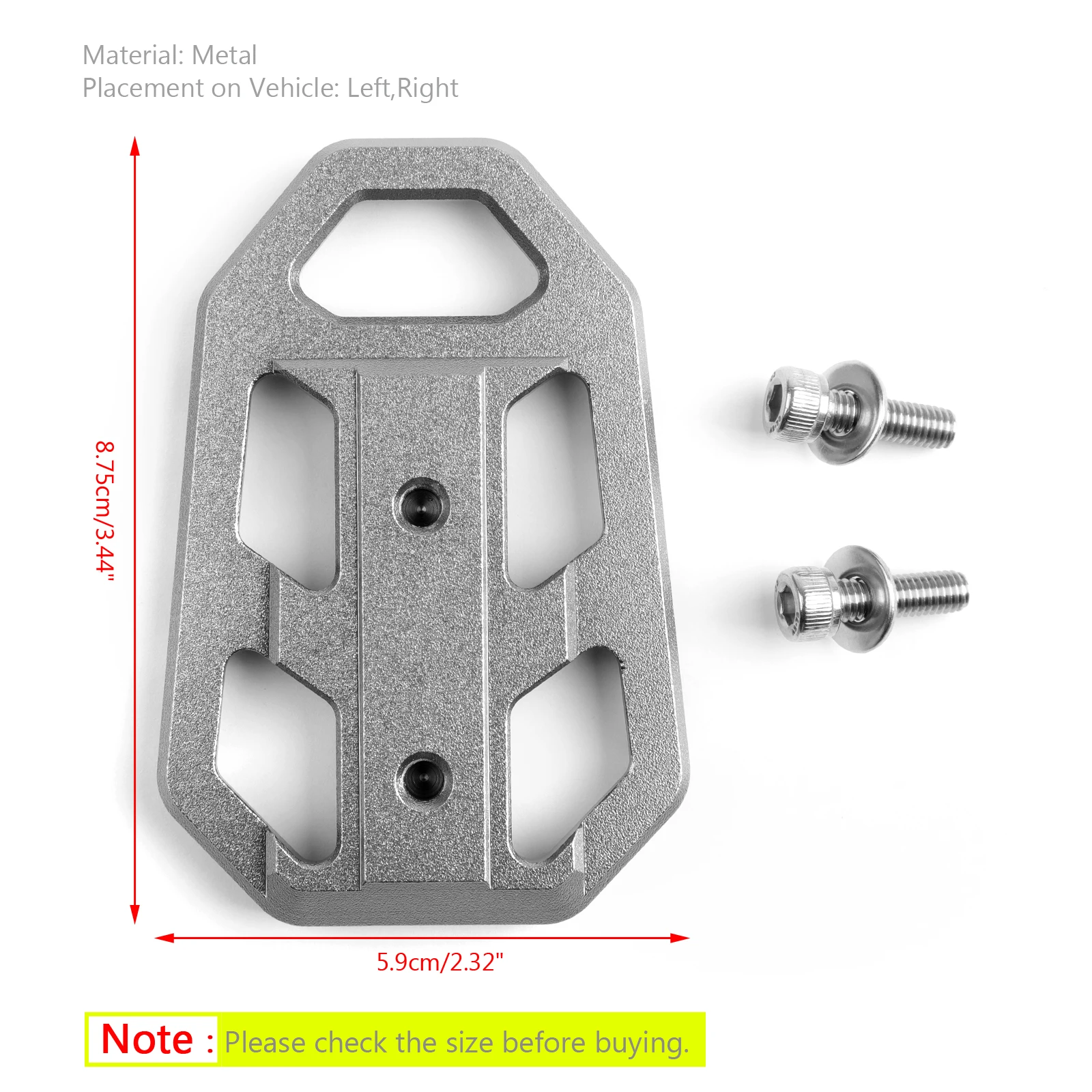 

Artudatech For KAWASAKI Versys X 300 17-18 Versys 650 15-18 2PCS Front footpegs foot pegs