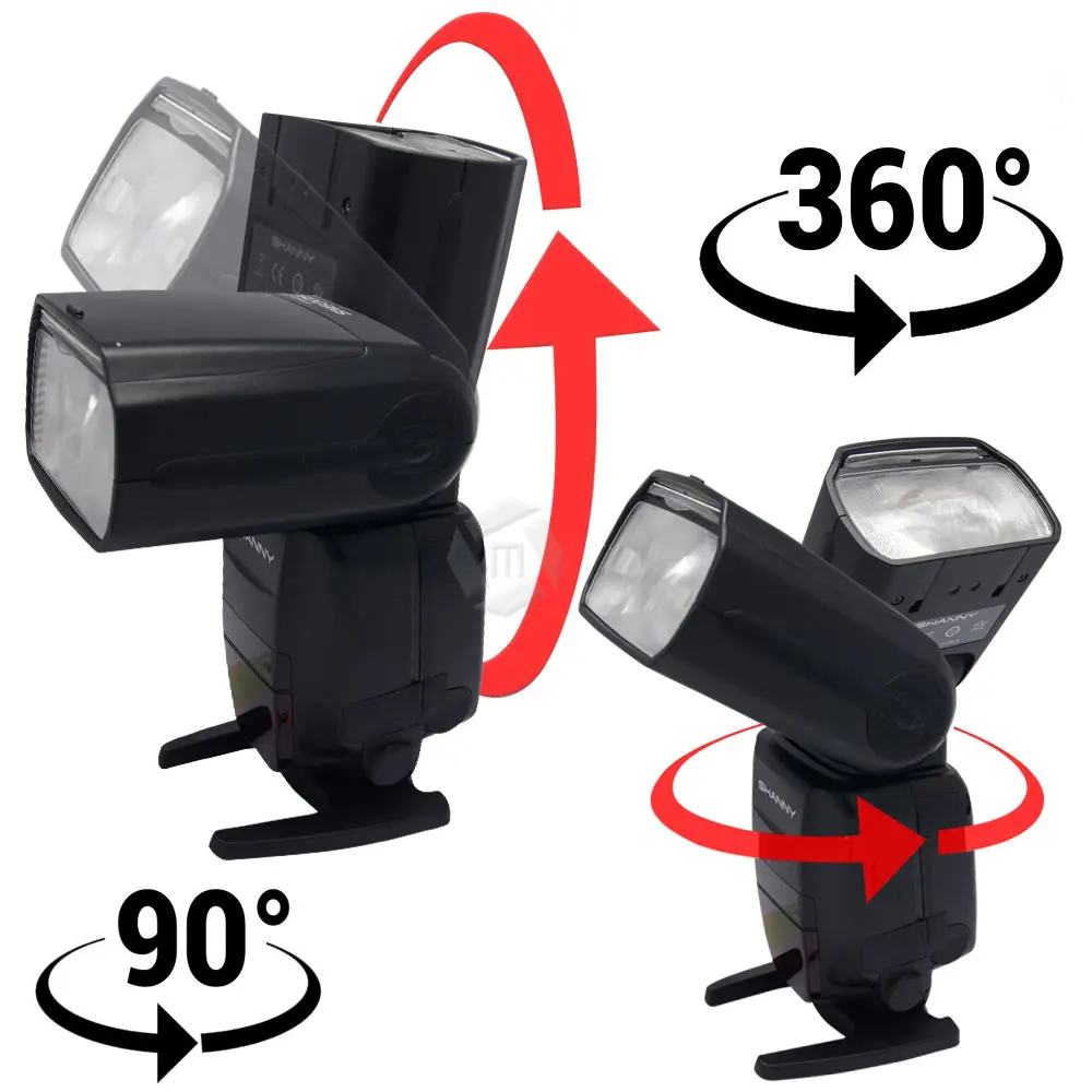 Shanny SN600EX-RF TTL1/8000 s HSS 2 4G Master Slave Speedlite Flash для Canon 1100D 1200D 550D 650D 700D 40D 60D 70D 7D 7DII 6D |