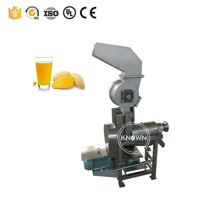 

Commercial use broken screw juicer crusher juice extractor machine fruit crusher and juicer for sale with capacity 500kg/h