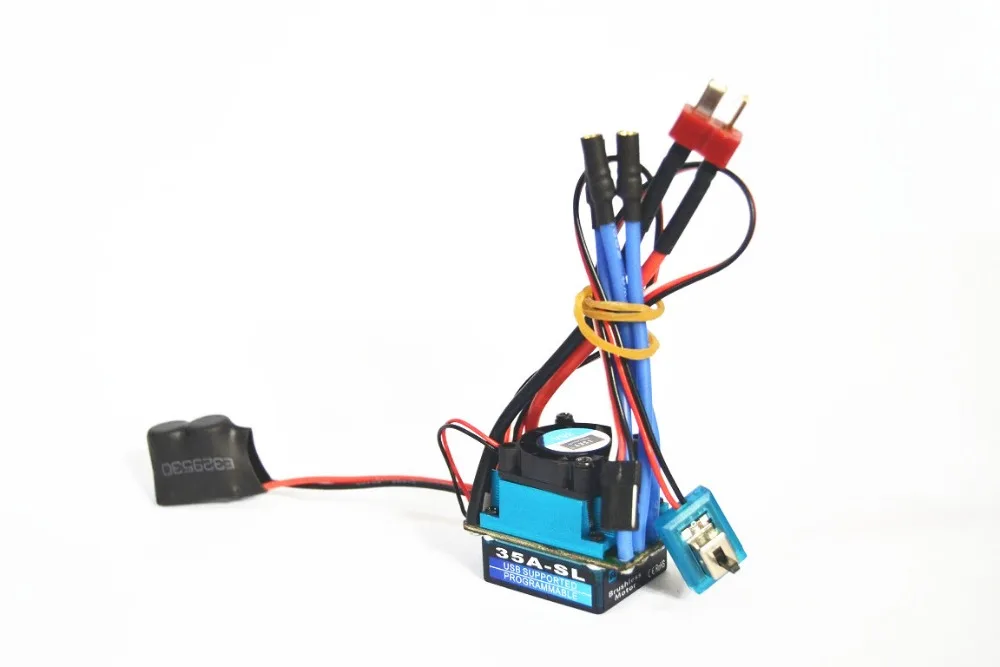 35A SL бесщеточный/Матовый контроллер скорости ESC для 1/12 1/16 1/18 1/10 1/8 RC Car Truck Racing |