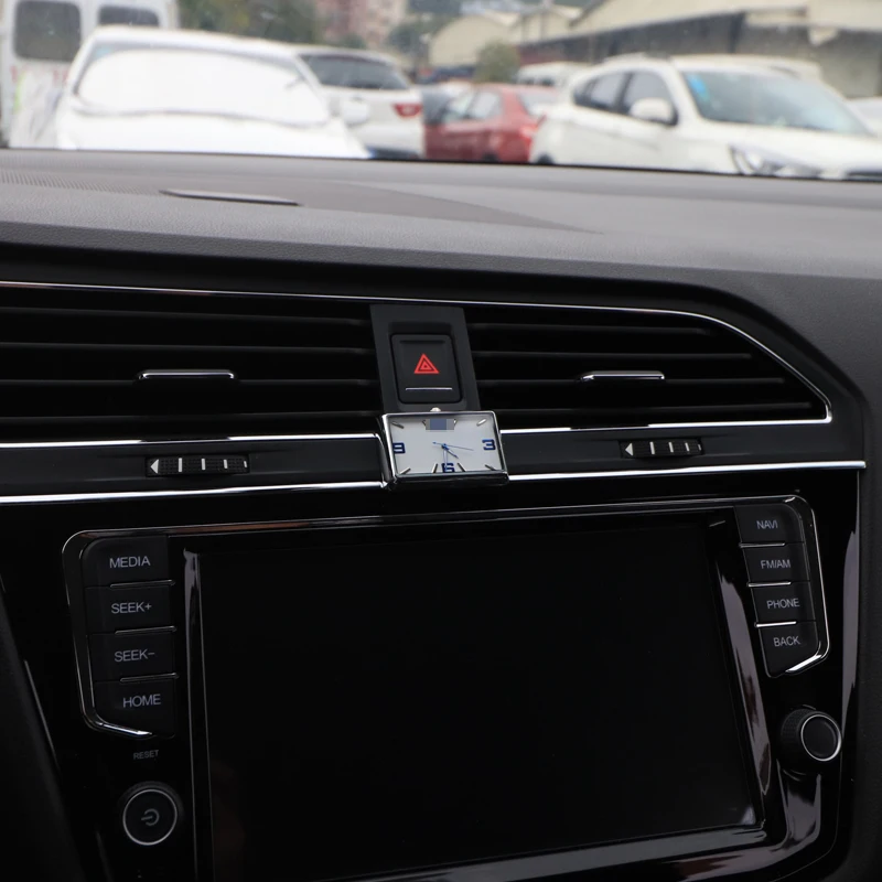 Электронные часы Tiguan второго поколения 2017-2019 для автомобиля украшение интерьера