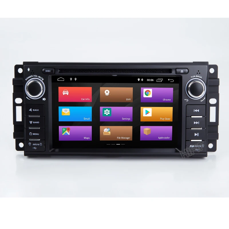 Автомобильный DVD плеер с восьмиядерным процессором Android 10 для JEEP GRAND CHEROKEE Патриот