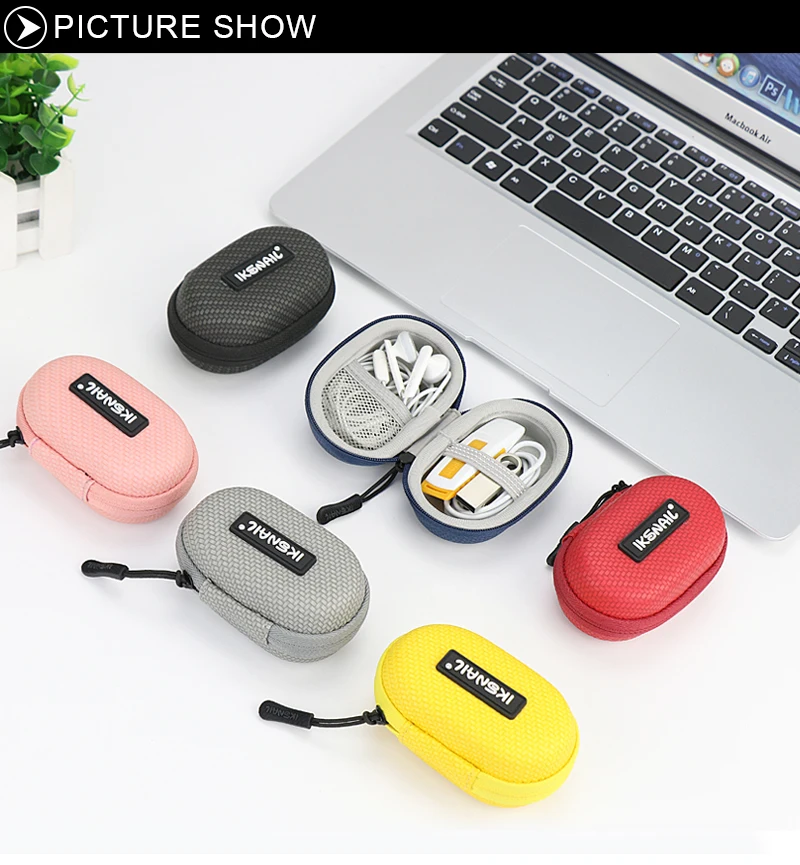 Snailhouse дорожный кабель сумка Аксессуары для airpods Поставки наушники вкладыши мини сумка для хранения наушники цифровой USB гаджет Органайзер
