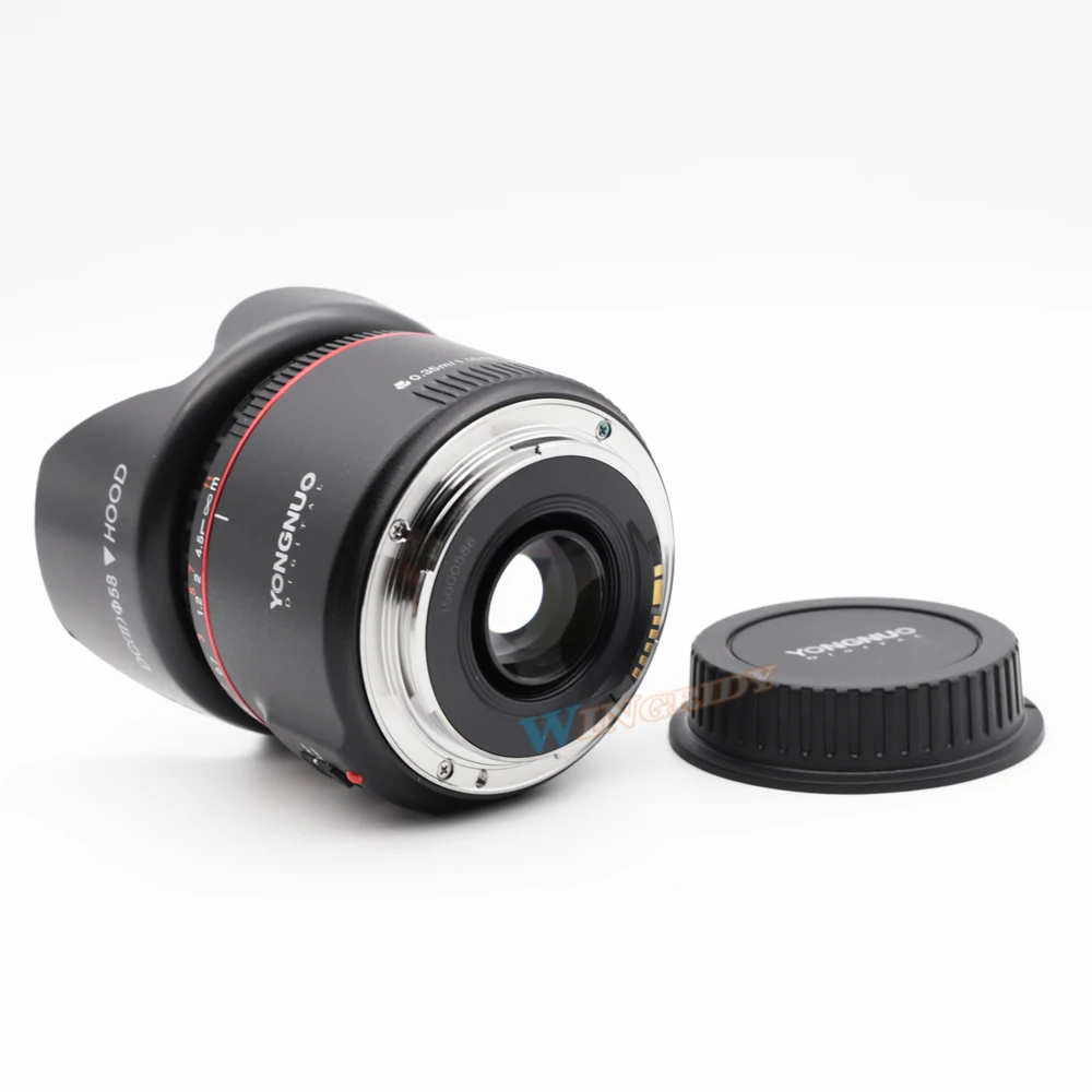 Объектив YONGNUO YN50mm F1.8 II с большой апертурой и автофокусом для Canon с эффектом боке объектив камеры для Canon EOS 70D 5D2 5D3 600D DSLR
