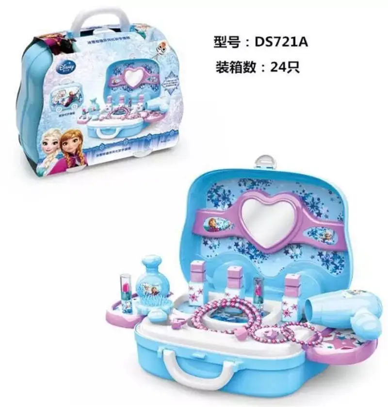 Игрушки Beauty & Fashion новинка 2019 года чемодан для макияжа Disney Холодное сердце детская