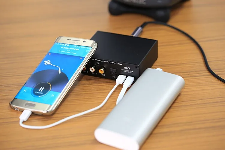 SMSL M3 Многофункциональный HIFI DAC все-в-одном аудио декодер усилитель для наушников питание от USB с USB оптического волокна коаксиальный вход